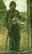 Michael Ancher soren bondhagen scelger viser France oil painting artist